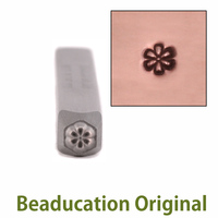 Daisy Flower Face 3mm Design Stamp - Beaducation Original Daisy Flower Face 3mm Design Stamp - Beaducation Original