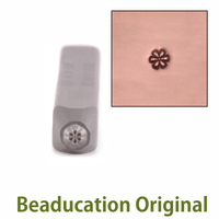 Daisy Flower Face 2mm Design Stamp - Beaducation Original Daisy Flower Face 2mm Design Stamp - Beaducation Original