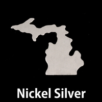 Nickel Silver Michigan State Blank, 24g Nickel Silver Michigan State Blank, 24g