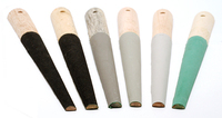 Half Round Sanding Sticks, Set of 6 Half Round Sanding Sticks, Set of 6