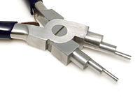 Six Stepped Round Nose Pliers Six Stepped Round Nose Pliers