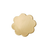 Brass Small 8 Petal Flower, 24g Brass Small 8 Petal Flower, 24g