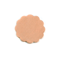 Copper Medium 12 Petal Flower, 24g Copper Medium 12 Petal Flower, 24g