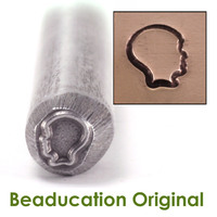 Boy Silhouette Design Stamp- Beaducation Original Boy Silhouette Design Stamp- Beaducation Original