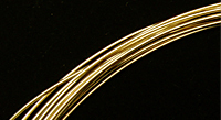 16g Gold Filled, round, dead soft wire - 1/2 oz (~4.5ft) 16g Gold Filled, round, dead soft wire - 1/2 oz (~4.5ft)