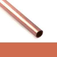 Copper 1/8" Rivet Tube, 1 Ft Long Copper 1/8" Rivet Tube, 1 Ft Long