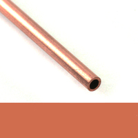 Copper 3/32" Rivet Tube, 1 Ft Long Copper 3/32" Rivet Tube, 1 Ft Long