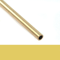 Brass 3/32" Rivet Tube, 1 Ft Long Brass 3/32" Rivet Tube, 1 Ft Long