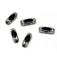 Dungeon Finish Ball Chain Clasps for 1.5-2mm Chain, 5pk Dungeon Finish Ball Chain Clasps for 1.5-2mm Chain, 5pk