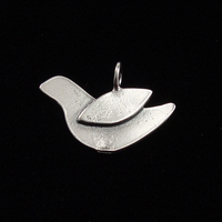Sterling Silver Medium Bird Pendant Sterling Silver Medium Bird Pendant