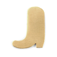 Brass Cowboy Boot, 24g Brass Cowboy Boot, 24g
