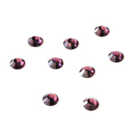 2.6mm Swarovski Flat Back Crystals, Amethyst (10pk) 2.6mm Swarovski Flat Back Crystals, Amethyst (10pk)