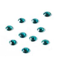 2.6mm Swarovski Flat Back Crystals, Blue Zircon (10pk) 2.6mm Swarovski Flat Back Crystals, Blue Zircon (10pk)