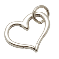 Sterling Silver Heart Outline Charm Sterling Silver Heart Outline Charm