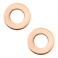 Copper 1" Washer, 1/2" ID, 18g Copper 1" Washer, 1/2" ID, 18g