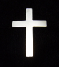 Sterling Silver Cross, 24g Sterling Silver Cross, 24g