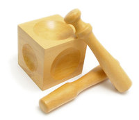 Wooden Dapping Block Wooden Dapping Block