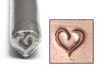 Stylized Heart Design Stamp Stylized Heart Design Stamp