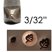 Oak Leaf Design Stamp 3/32" (2.4mm) Oak Leaf Design Stamp 3/32" (2.4mm)