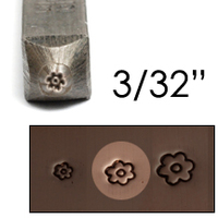 Basic Flower Face Design Stamp 3/32" (2.4mm) Basic Flower Face Design Stamp 3/32" (2.4mm)