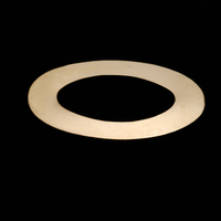 Gold Filled Large Oval Washer, 24g Gold Filled Large Oval Washer, 24g