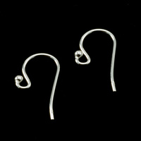 Sterling Silver Balled Earwires Sterling Silver Balled Earwires