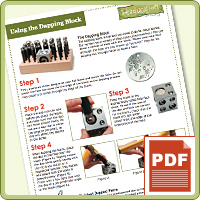 PRODUCT TIP PDF: Using the Dapping Block PRODUCT TIP PDF: Using the Dapping Block