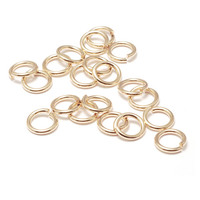 Gold Filled 6mm I.D. 14 Gauge J.R., pk of 10 Gold Filled 6mm I.D. 14 Gauge J.R., pk of 10
