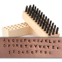 USA Made Block Uppercase Letter & Number Stamp Set 1/16" (1.6mm) USA Made Block Uppercase Letter & Number Stamp Set 1/16" (1.6mm)