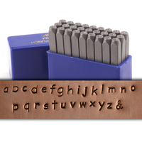 Basic Lowercase Letter Stamp Set 1/8" (3.2mm) Basic Lowercase Letter Stamp Set 1/8" (3.2mm)