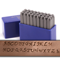 Fancy Uppercase Letter Stamp Set 1/8" (3.2mm) Fancy Uppercase Letter Stamp Set 1/8" (3.2mm)