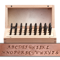 Lucida Calligraphy Uppercase Letter Stamp Set 1/8" (3.2mm) Lucida Calligraphy Uppercase Letter Stamp Set 1/8" (3.2mm)