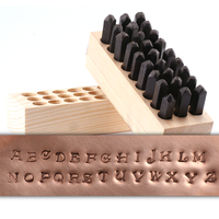Fiona's Uppercase Letter Stamp Set 1/8" (3.2 mm) Fiona's Uppercase Letter Stamp Set 1/8" (3.2 mm)