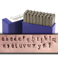 Wonderland Lowercase Letter Stamp Set 1/8" (3.2mm) Wonderland Lowercase Letter Stamp Set 1/8" (3.2mm)