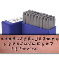 Ballroom Boogie Lowercase Letter Stamp Set 1/8" (3.2mm) Ballroom Boogie Lowercase Letter Stamp Set 1/8" (3.2mm)