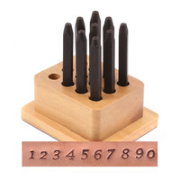 Lucida Calligraphy Number Stamp Set 3/32" (2.5mm) Lucida Calligraphy Number Stamp Set 3/32" (2.5mm)