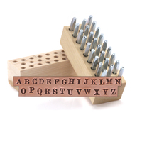 Beaducation Chronicle Uppercase Letter Stamp Set 3/32" (2.4mm) Beaducation Chronicle Uppercase Letter Stamp Set 3/32" (2.4mm)