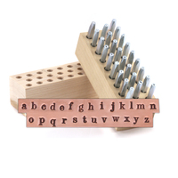 Beaducation Chronicle Lowercase Letter Stamp Set 3/32" (2.4mm) Beaducation Chronicle Lowercase Letter Stamp Set 3/32" (2.4mm)