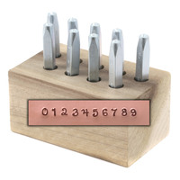 Beaducation Kismet Number Stamp Set (2mm) Beaducation Kismet Number Stamp Set (2mm)