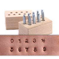 Beaducation Kismet Number Stamp Set 1/8" (3.2mm) Beaducation Kismet Number Stamp Set 1/8" (3.2mm)