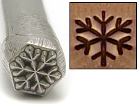 Snowflake Design Stamp Snowflake Design Stamp