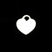 Sterling Silver Small "Tiffany Style" Heart, 24g Sterling Silver Small "Tiffany Style" Heart, 24g