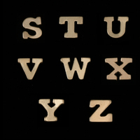 Gold Filled Letter S, 24g Gold Filled Letter S, 24g