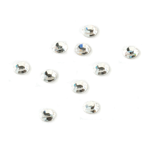 2.6mm Swarovski Flat Back Crystals, Crystal (10pk) 2.6mm Swarovski Flat Back Crystals, Crystal (10pk)