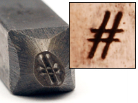 # Design Stamp, 1/8" # Design Stamp, 1/8"