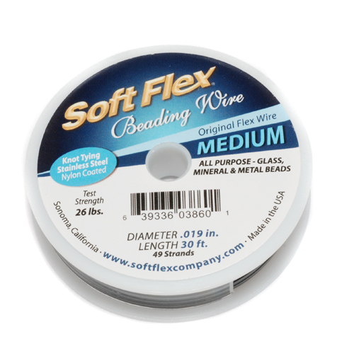 .019 Clear Soft Flex Beading Wire .019 Clear Soft Flex Beading Wire