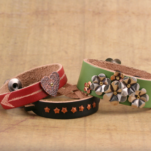 Beaducation_riveting_on_leather