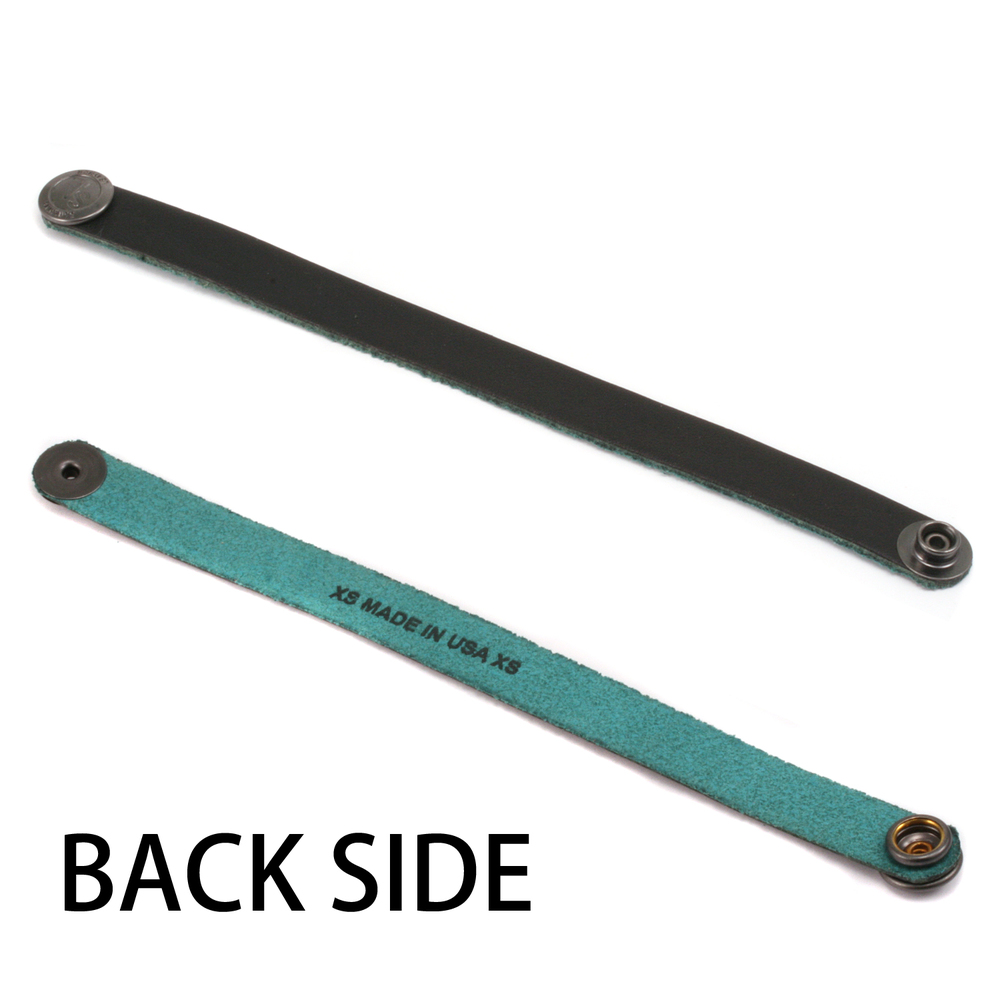 Leather Leather Bracelet 1/2" Turquoise 6.5"