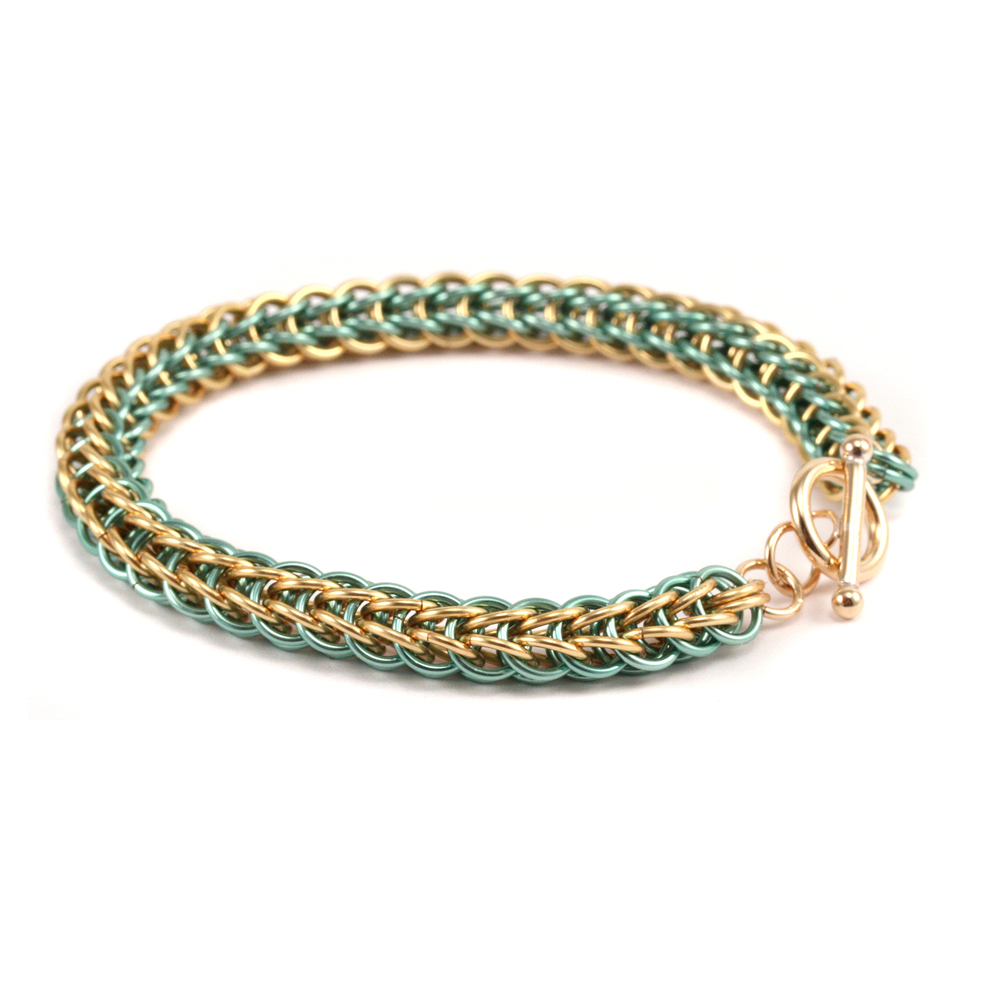 Jump Rings Seafoam Enamel Jump Rings 5.5mm, 18g 1oz.