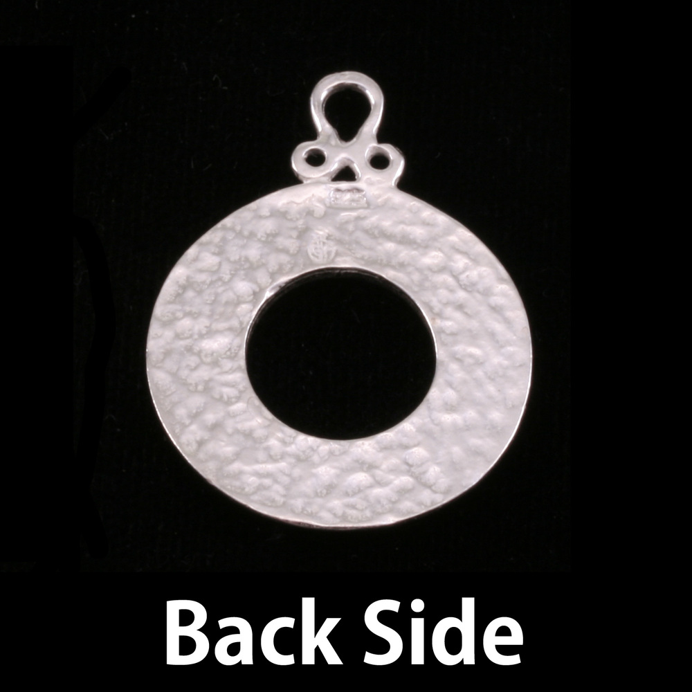 Metal Stamping Blanks Sterling Silver Washer with Inner Edge